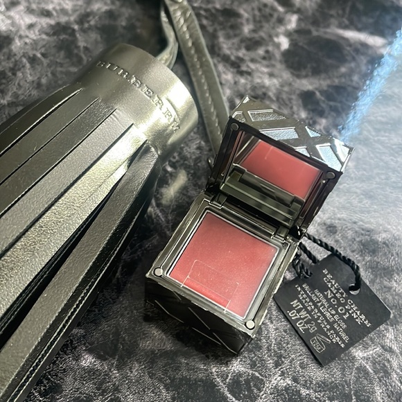 NEW with box & tag Burberry Tassel Lip Balm Keychain - Picture 4 of 6